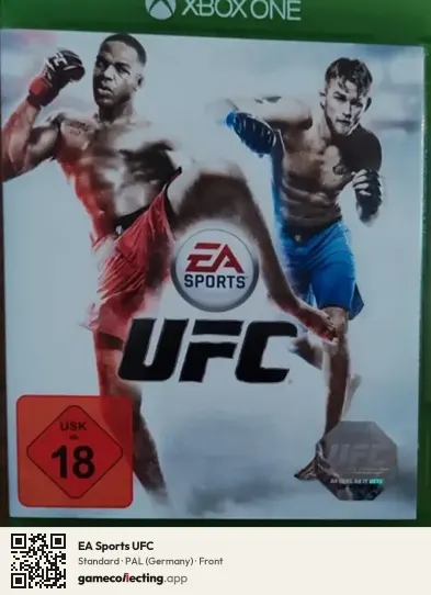 EA Sports UFC Xbox One, Germany box front
