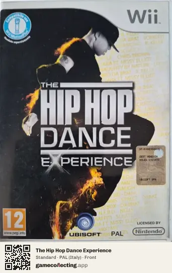 The Hip Hop Dance Experience Nintendo Wii, Italy box front