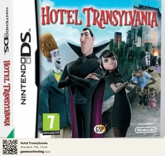Hotel Transylvania Nintendo DS, PAL box front