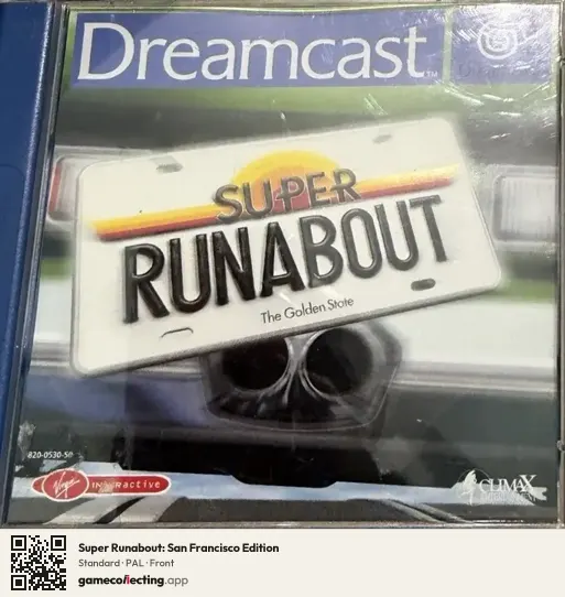 Super Runabout: San Francisco Edition Sega Dreamcast, PAL box front