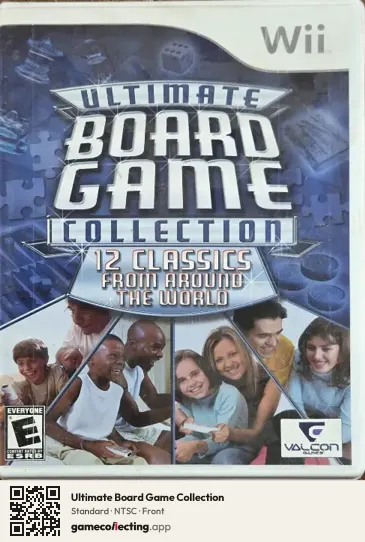 Ultimate Board Game Collection Nintendo Wii, NTSC box front