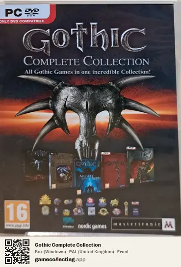 Gothic Complete Collection Computer, United Kingdom box front