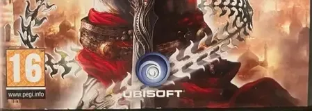 Prince of Persia: The Two Thrones, the PEGI square on its front