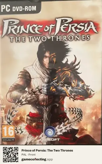 Prince of Persia: The Two Thrones Computer, PAL box front