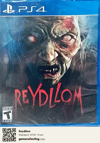 Reydllom PlayStation 4, NTSC box front