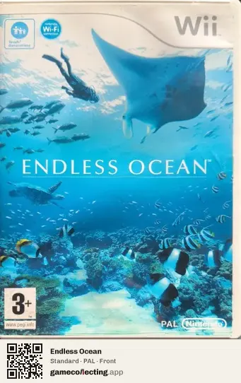 Endless Ocean Nintendo Wii, PAL box front