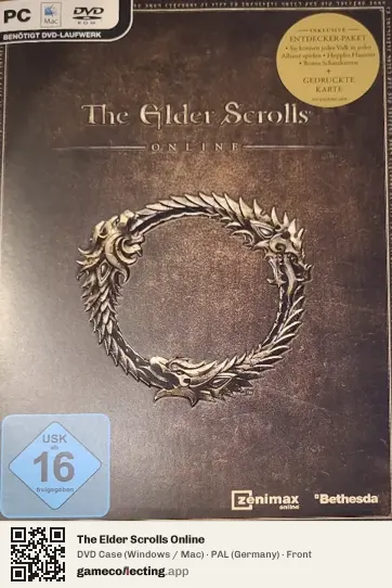 The Elder Scrolls Online Computer, Germany box front