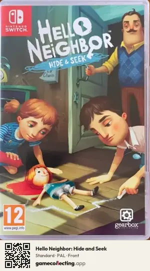 Hello Neighbor: Hide and Seek Nintendo Switch, PAL box front