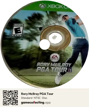 Rory McIlroy PGA Tour Xbox One, NTSC disc