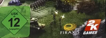Sid Meier's Civilization V, the USK square on its front