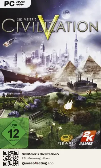Sid Meier's Civilization V Computer, Germany box front