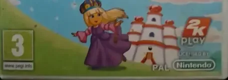 Dora the Explorer: Dora Saves the Crystal Kingdom, the PEGI square on its front
