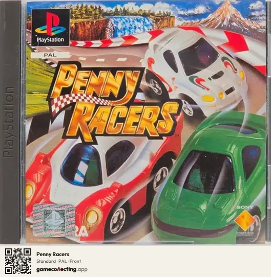 Penny Racers PlayStation, PAL box front
