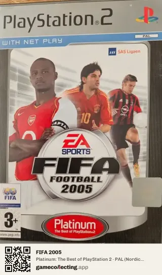 FIFA 2005 PlayStation 2, Nordic countries box front