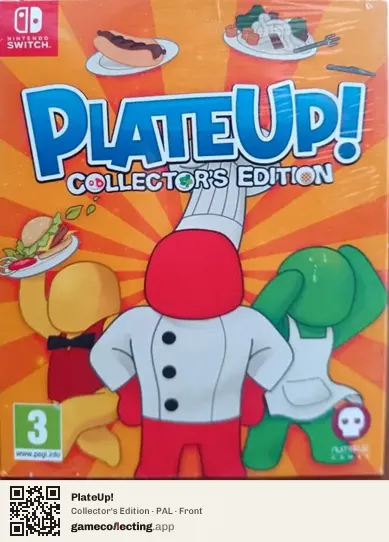 PlateUp! Nintendo Switch, PAL box front