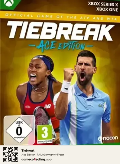 Tiebreak Xbox Series X, Germany box front