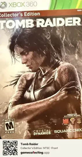 Tomb Raider Xbox 360, NTSC box front