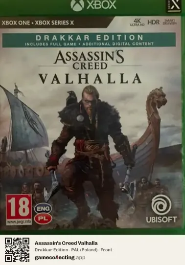 Assassin's Creed Valhalla Xbox One, Poland box front