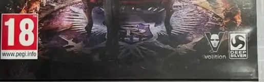 Saints Row IV, the USK square on its front