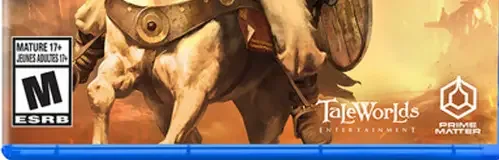 Mount & Blade II: Bannerlord, the ESRB box on its front