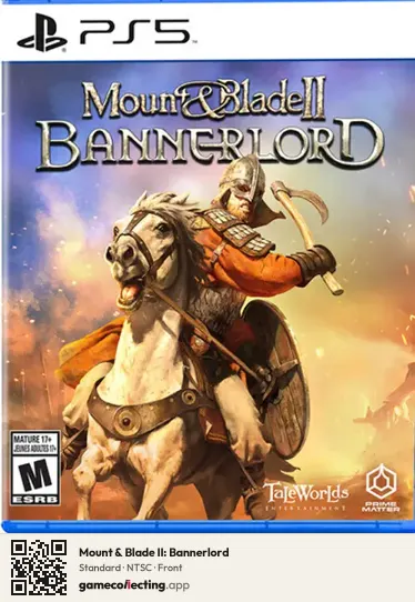 Mount & Blade II: Bannerlord PlayStation 5, NTSC box front