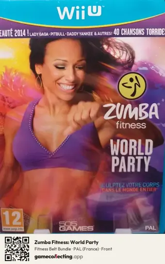 Zumba Fitness: World Party Nintendo Wii U, France box front