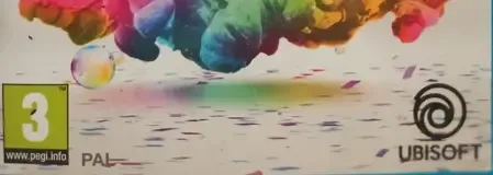 Just Dance 2019, the PEGI square on its front