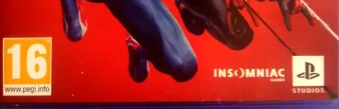 Marvel's Spider-Man 2, the PEGI square on its front