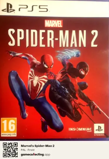 Marvel's Spider-Man 2 PlayStation 5, PAL box front
