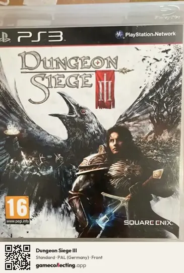 Dungeon Siege III PlayStation 3, Germany box front