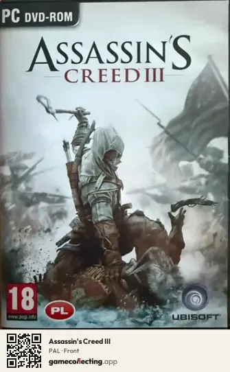Assassin's Creed III Computer, PAL box front