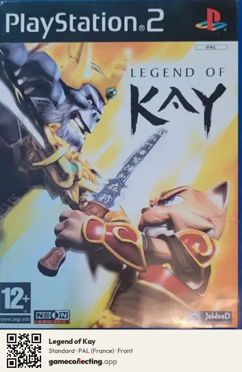 Legend of Kay PlayStation 2, France box front