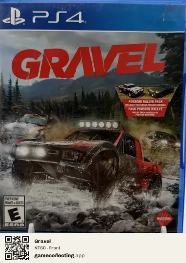 Gravel PlayStation 4, NTSC box front