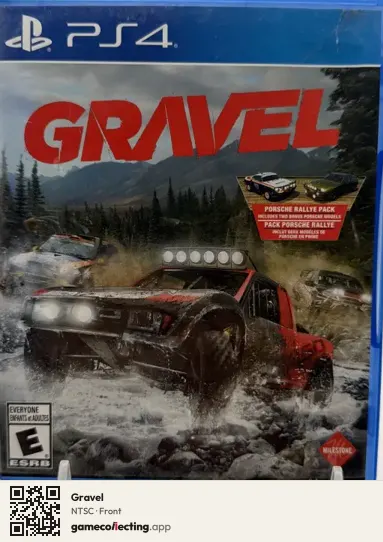 Gravel PlayStation 4, NTSC box front