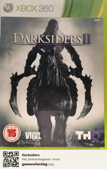 Darksiders Xbox 360, United Kingdom box front