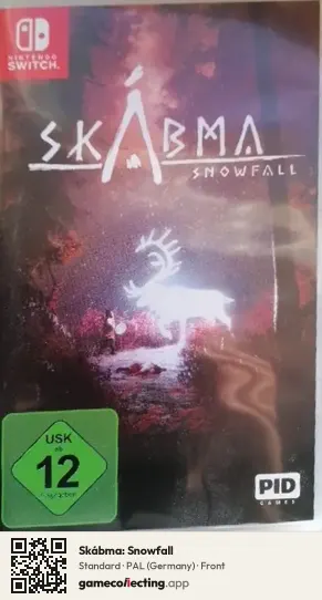 Skábma: Snowfall Nintendo Switch, Germany box front