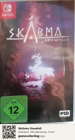 Skábma: Snowfall Nintendo Switch, Germany box front