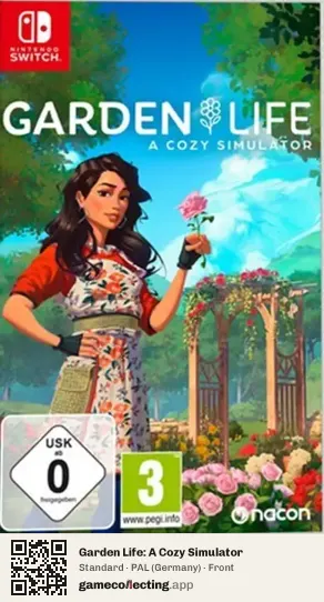 Garden Life: A Cozy Simulator Nintendo Switch, Germany box front