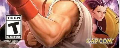Street Fighter 30th Anniversary Collection, the ESRB box on its front