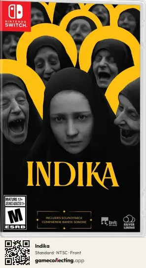 Indika Nintendo Switch, NTSC box front