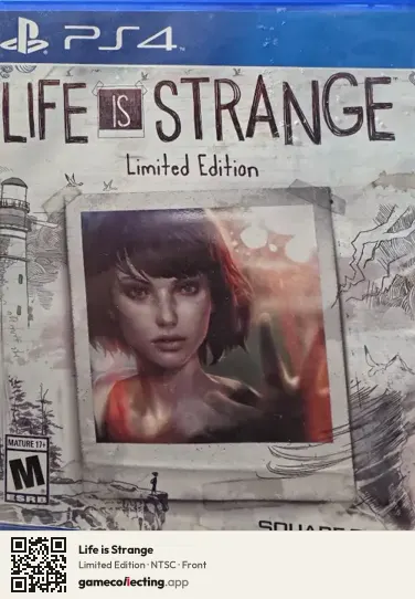 Life is Strange PlayStation 4, NTSC box front