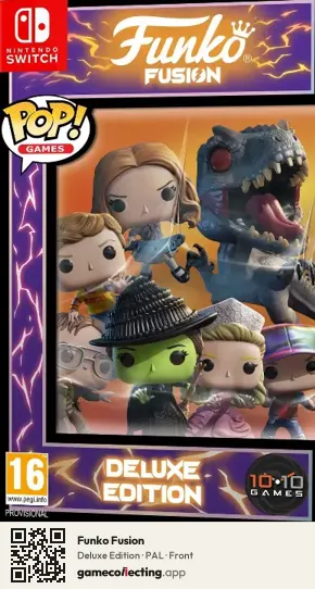 Funko Fusion Nintendo Switch, PAL box front