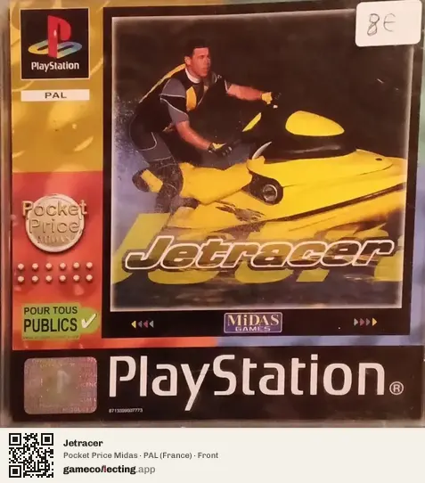 Jetracer PlayStation, France box front
