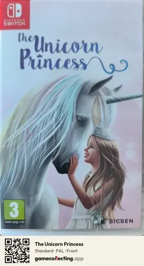 The Unicorn Princess Nintendo Switch, PAL box front