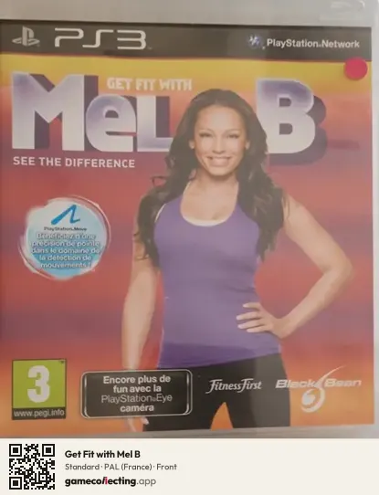 Get Fit with Mel B PlayStation 3, France box front