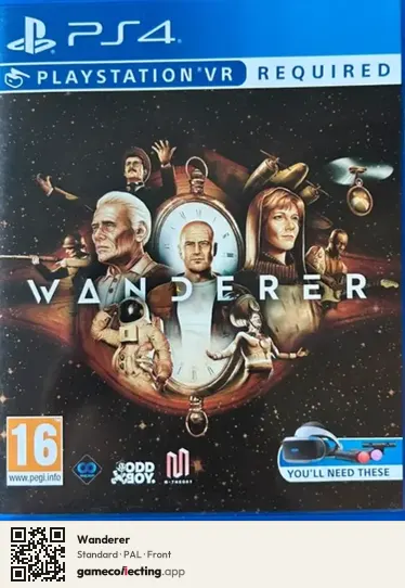 Wanderer PlayStation 4, PAL box front
