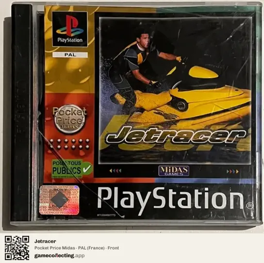 Jetracer PlayStation, France box front