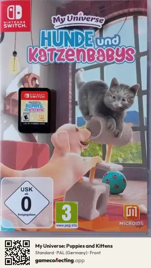 My Universe: Puppies and Kittens Nintendo Switch, Germany box front