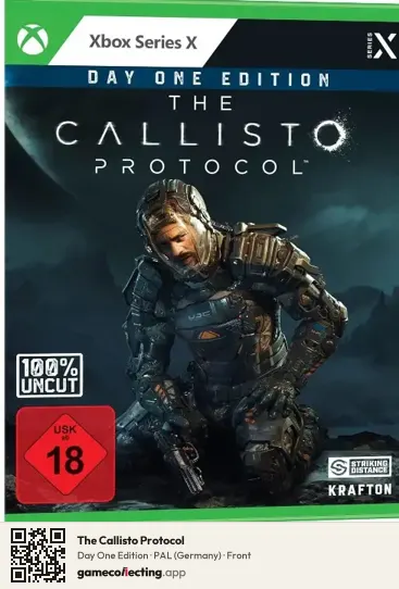 The Callisto Protocol Xbox Series X, Germany box front