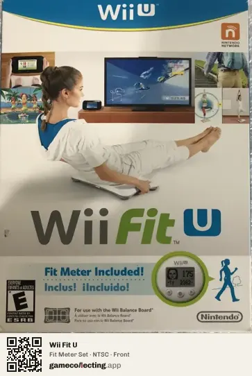 Wii Fit U Nintendo Wii U, NTSC box front